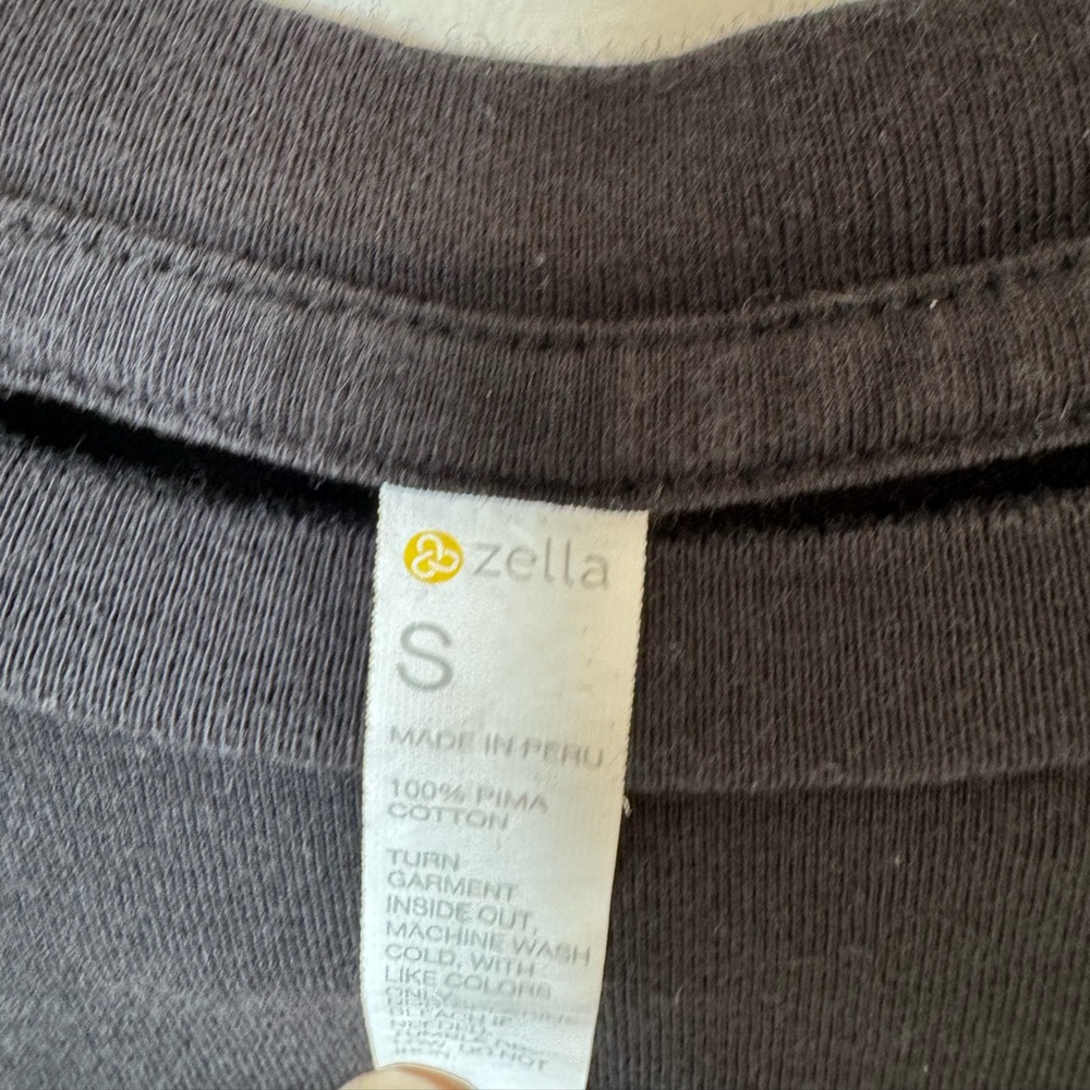 Zella Adjustable Ruched Top Small - Picture 5 of 6